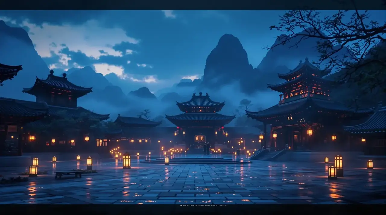 长安旧梦：宫墙上的灯 剧集海报背景