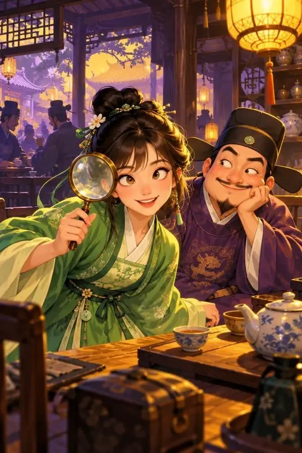 神探小娘子 黄果短剧高清封面 神探小娘子短剧封面,探案题材,66集